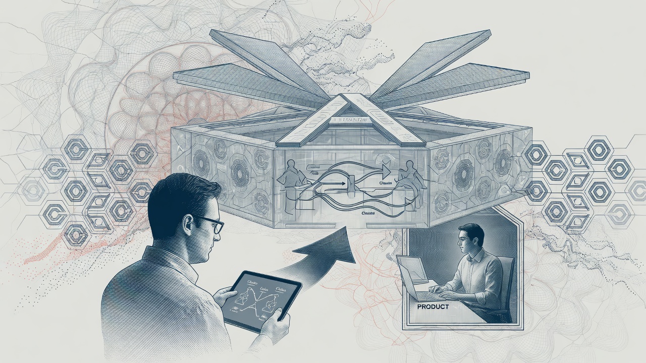 Cover illustration for Anthropic Expands Labs; Mike Krieger Moves to Incubate Frontier Products