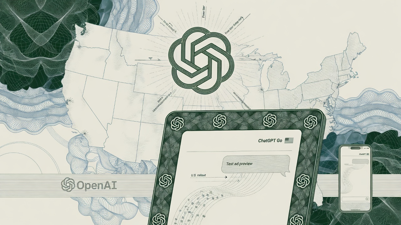 Cover illustration for OpenAI Plans ChatGPT Ads Tests and Brings ChatGPT Go to the U.S.