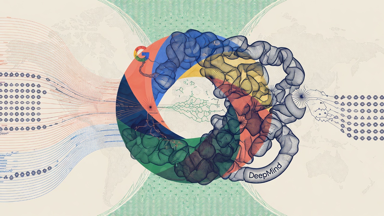 Cover illustration for AlphaFold Expands Predictions to Protein Complexes and Molecular Interactions
