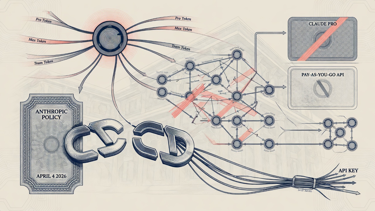 Cover illustration for Anthropic Blocks Claude Subscriptions from Third-Party Agent Tools Like OpenClaw