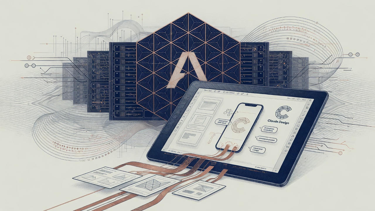 Cover illustration for Anthropic Labs Launches Claude Design for AI-Powered Visual Prototypes, Slides, and Designs