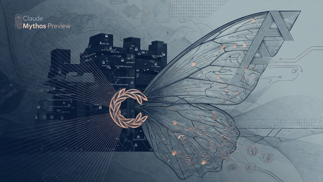 Cover illustration for Anthropic Launches Project Glasswing to Secure Critical Software Using Claude Mythos Preview