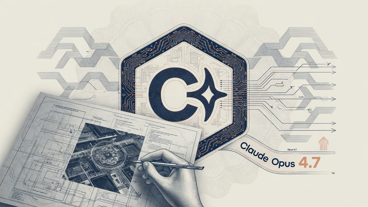 Cover illustration for Anthropic Releases Claude Opus 4.7 with Major Gains in Software Engineering, Vision, and Instruction Following
