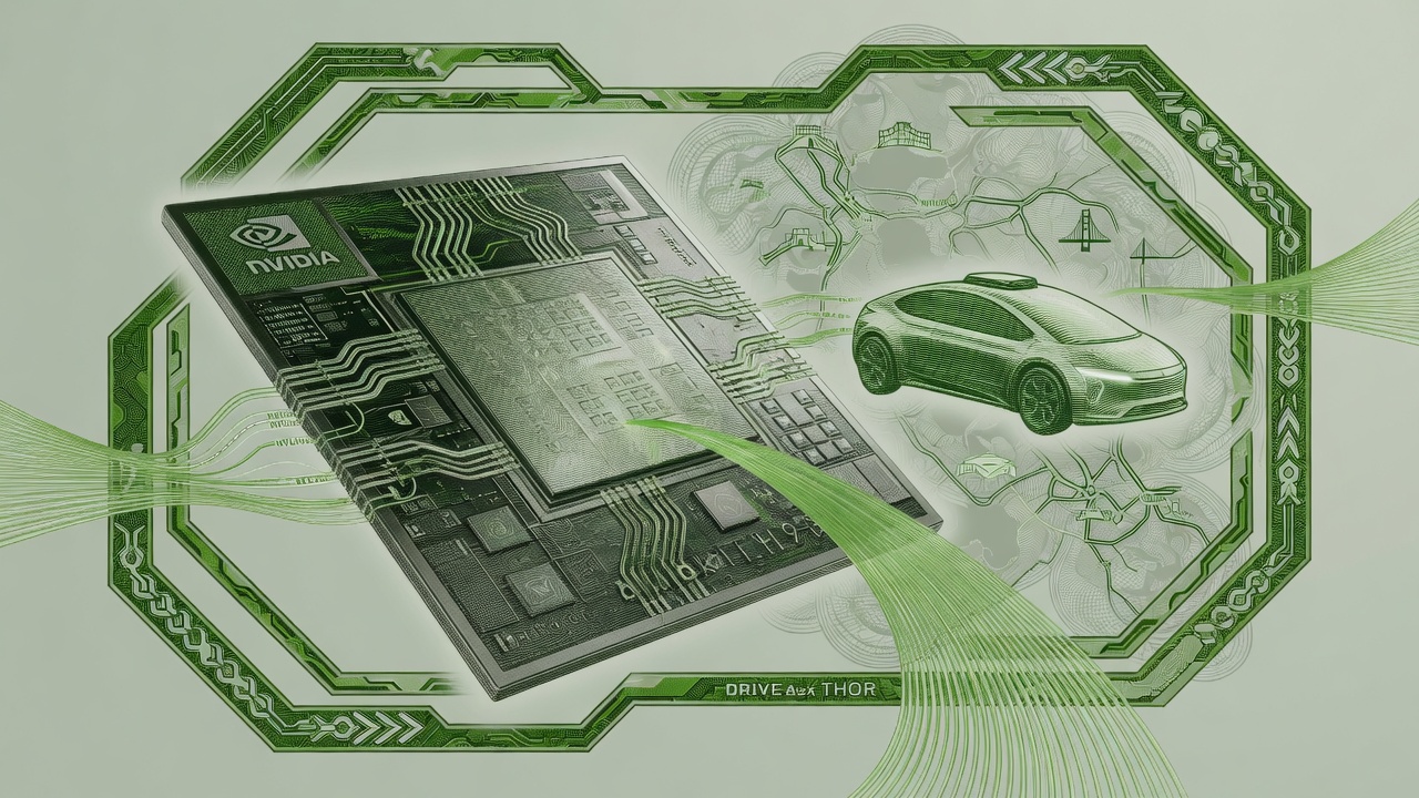 Cover illustration for Pony.ai Unveils Next-Generation L4 Domain Controller Built on NVIDIA DRIVE Hyperion