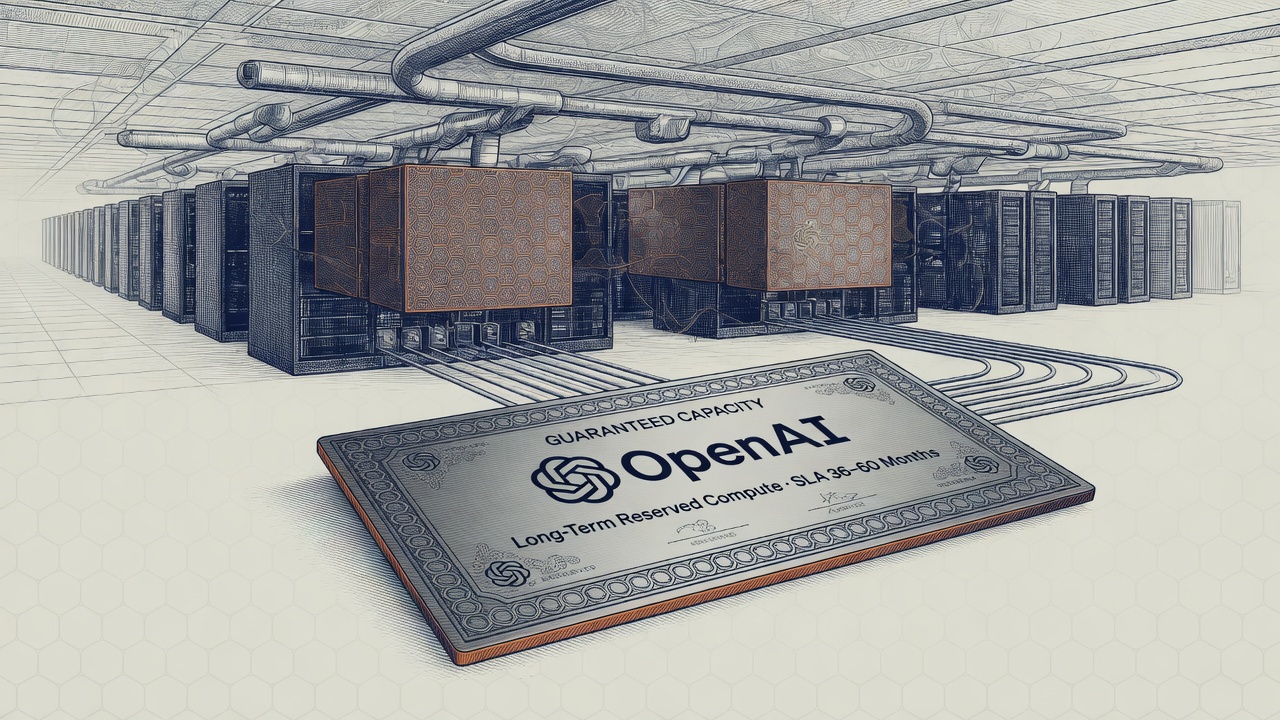 Cover illustration for OpenAI Launches Guaranteed Capacity Offering for Long-Term Compute Access
