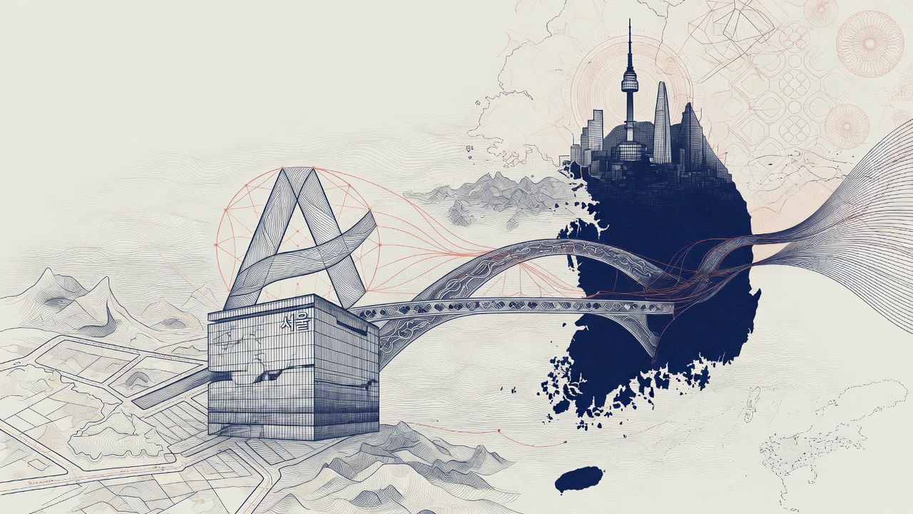 Cover illustration for Anthropic Opens Seoul Office and Signs Korea AI Ecosystem Partnerships
