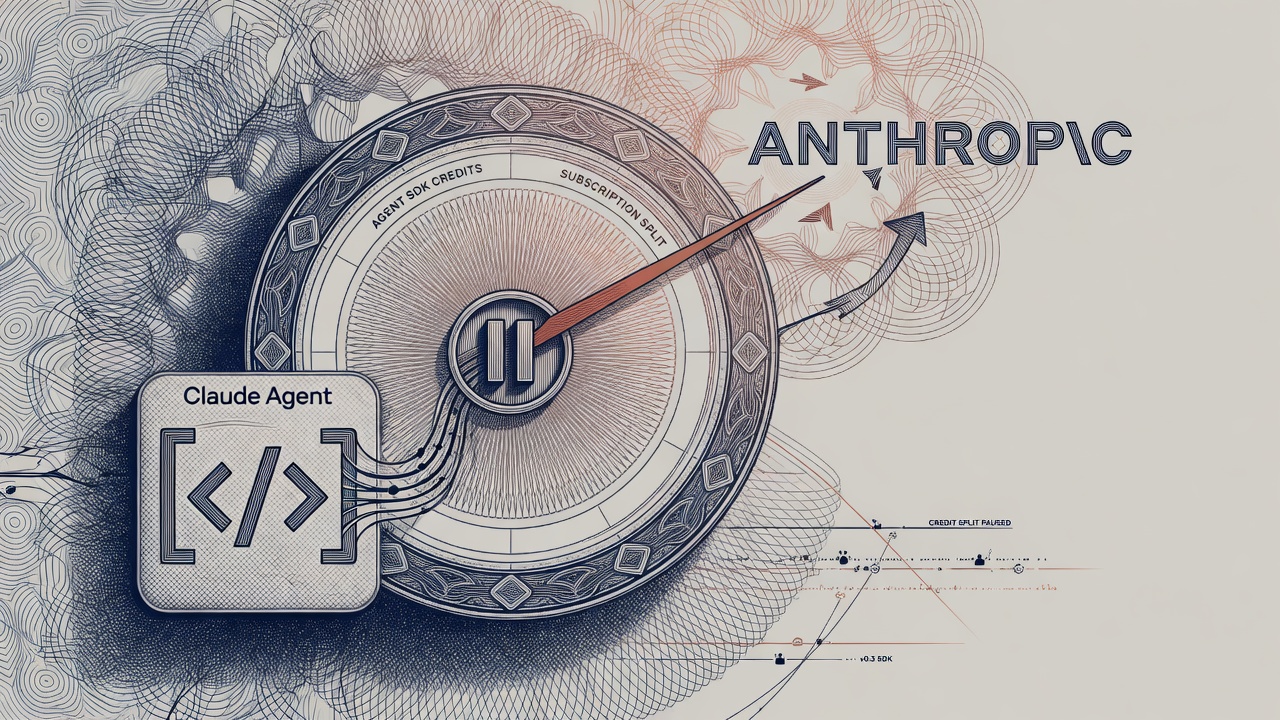 Cover illustration for Anthropic Pauses Planned Agent SDK Subscription Credit Split