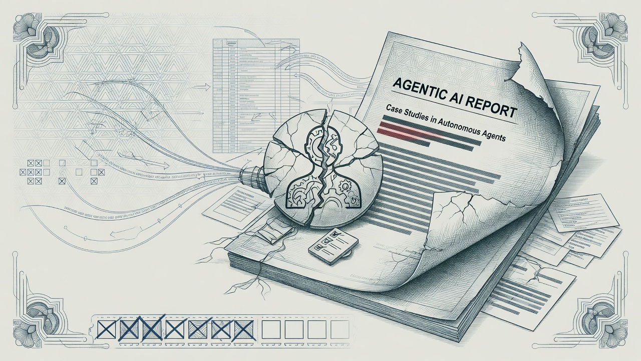 Cover illustration for KPMG Pulls Agentic AI Report After Organizations Dispute Fabricated Case Studies