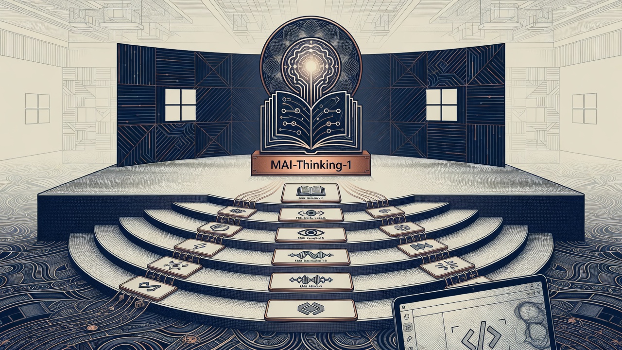 Cover illustration for Microsoft Unveils Seven In-House MAI Models at Build 2026, Led by MAI-Thinking-1