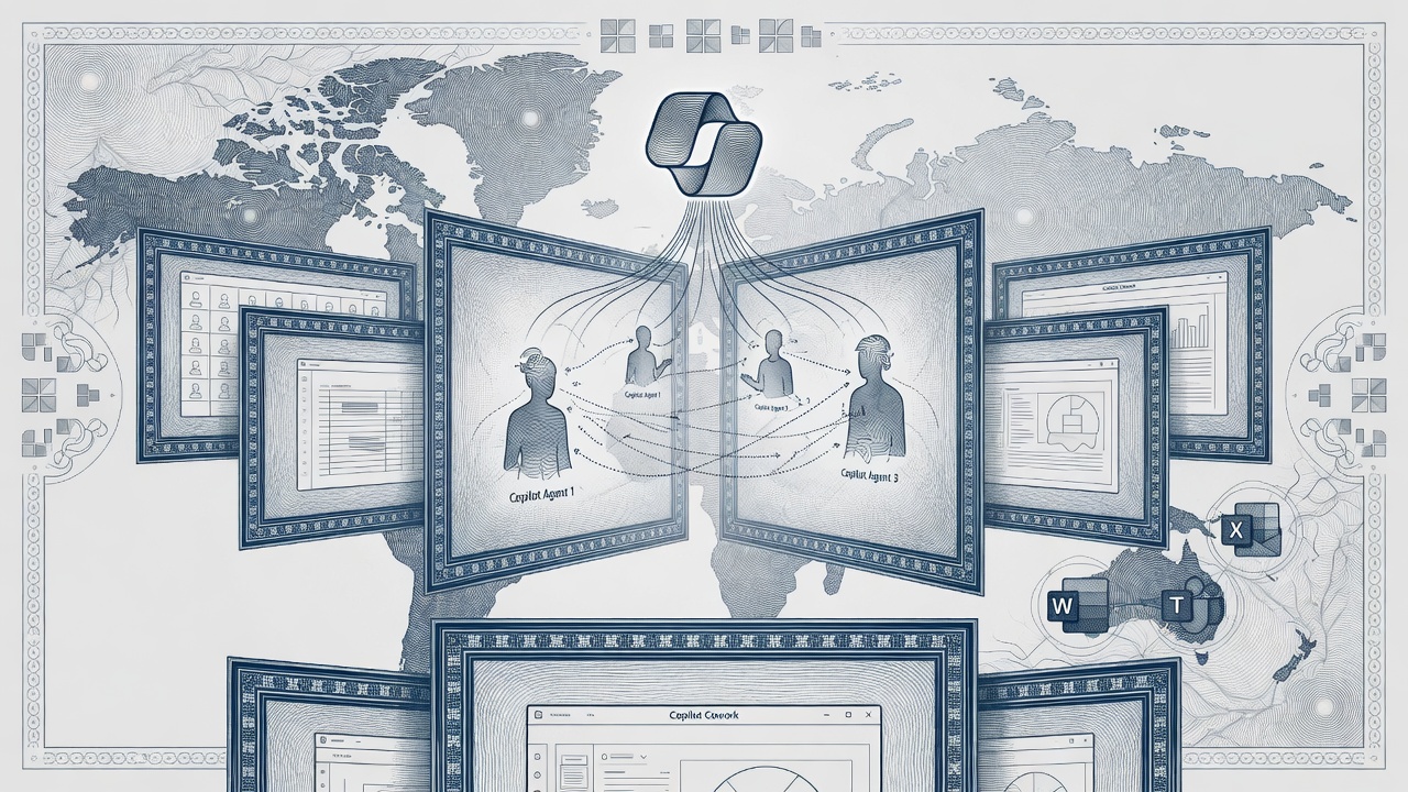 Cover illustration for Microsoft Makes Copilot Cowork Generally Available Worldwide