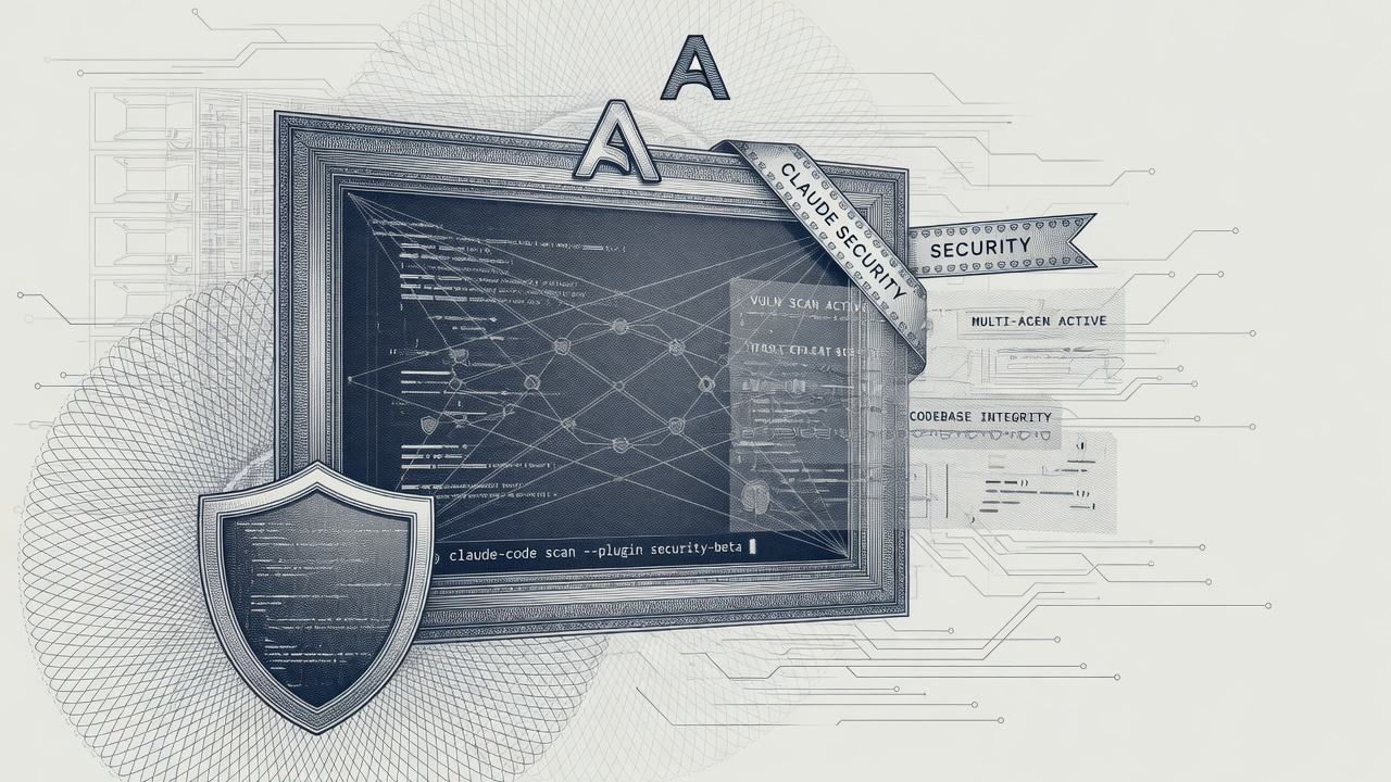 Cover illustration for Anthropic Ships Claude Security Plugin for Claude Code in Beta