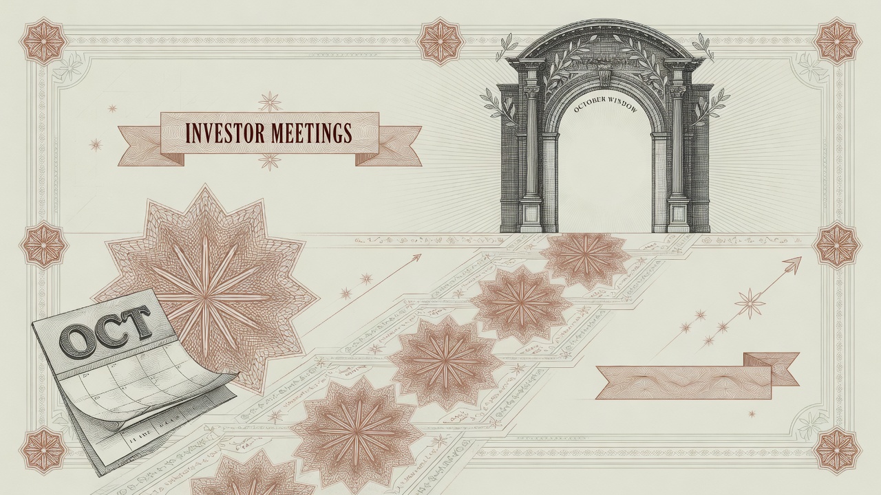 Cover illustration for Anthropic Schedules IPO Investor Meetings as October Listing Window Opens