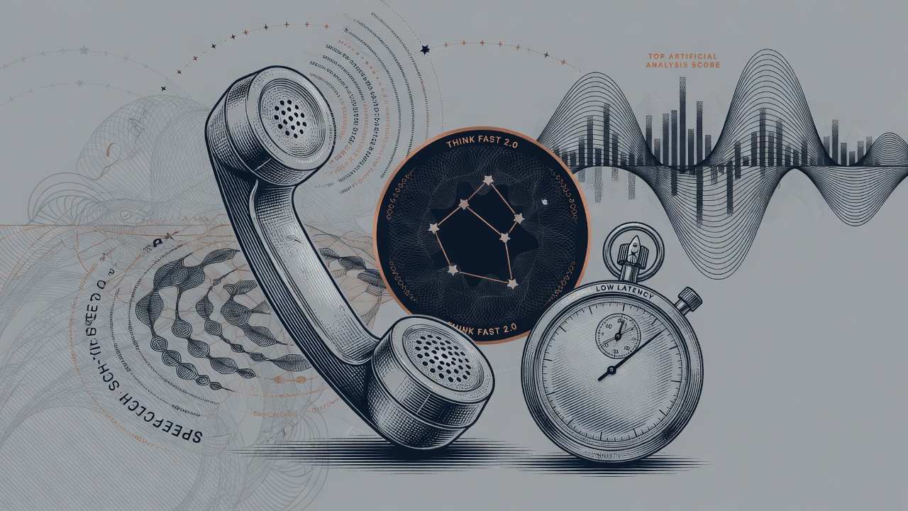 Cover illustration for SpaceXAI Ships Grok Voice Think Fast 2.0 With Top Speech-to-Speech Scores