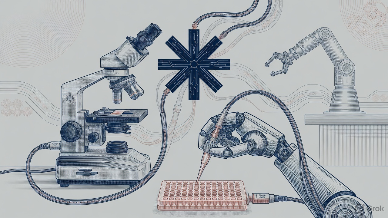Cover illustration for Anthropic Opens the Model Hardware Standard So Agents Can Drive Lab Gear