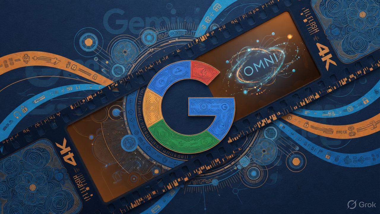 Cover illustration for Google Makes Gemini Omni 1.1 Flash Production-Ready With 4K, 40-Second Extends
