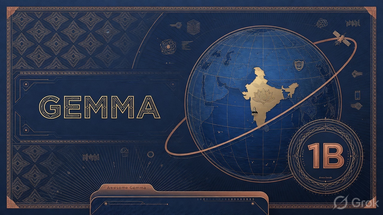 Cover illustration for Gemma Passes One Billion Downloads; Google Opens Awesome Gemma