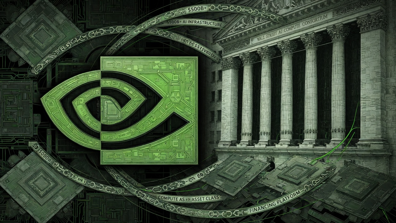 Cover illustration for NVIDIA and Wall Street Target $500B+ for AI Compute Financing