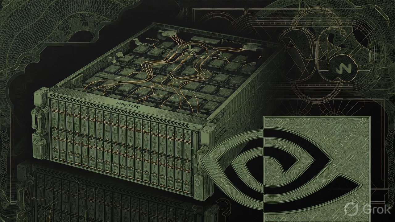 Cover illustration for Nvidia Puts Groq 3 LPX Inference Racks Into Full Production
