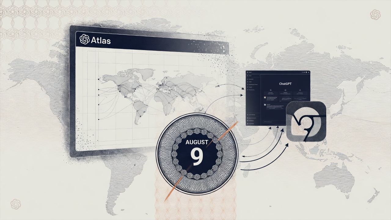 Cover illustration for OpenAI’s ChatGPT Atlas Standalone Browser Stops Working