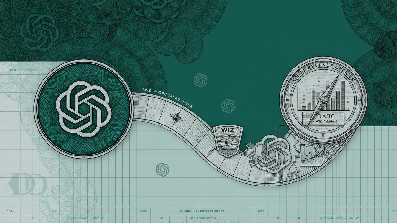 Cover illustration for OpenAI Appoints Wiz’s Dali Rajic as Chief Revenue Officer