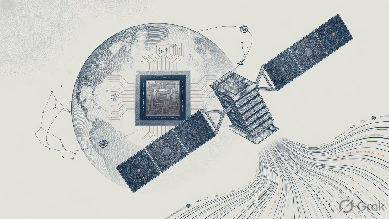 Cover illustration for SpaceXAI Will Deploy Nvidia Vera CPUs and Take Vera Rubin Into Orbit