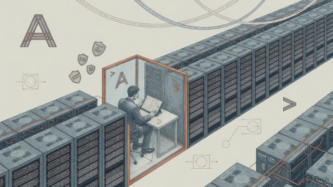 Cover illustration for Anthropic and Accenture Each Put at Least $1 Billion Toward Embedded Evaluation