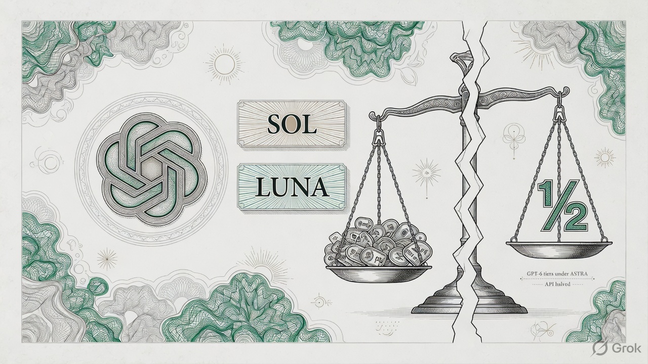 Cover illustration for OpenAI Ships GPT-6 Sol and Luna and Cuts Their API Prices in Half