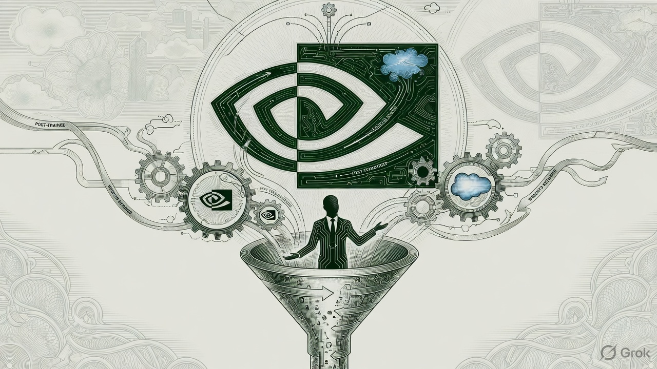 Cover illustration for Salesforce and NVIDIA Announce Koa, a CRM Reasoning Model on Nemotron